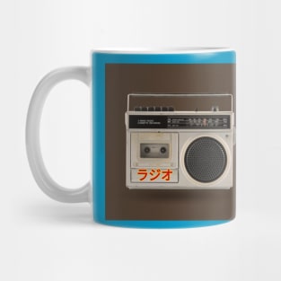 Retro radio cassette recorder Mug